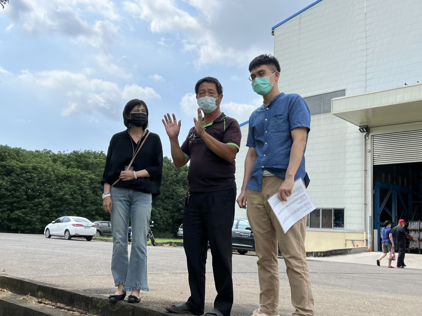 執行檢察官蕭仕庸查訪斗南鎮農會精米工場聽取機構督導解說目前機構社會勞動執行現況2