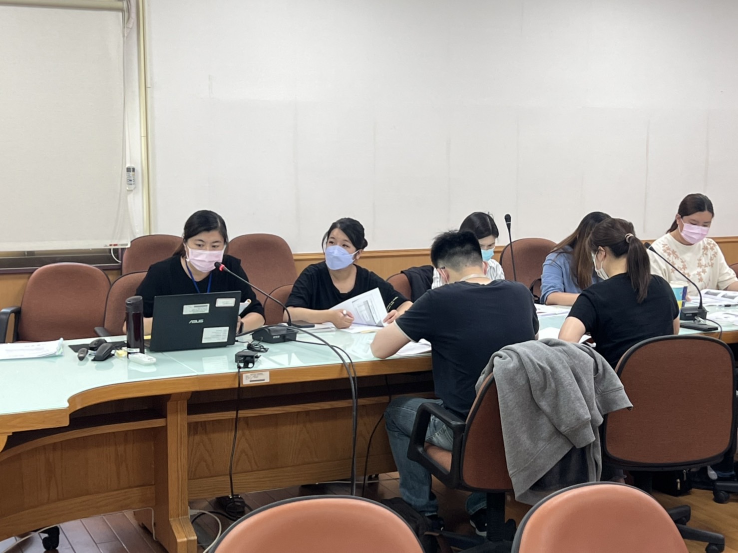 本署觀護助理員丁美燕業務報告說明