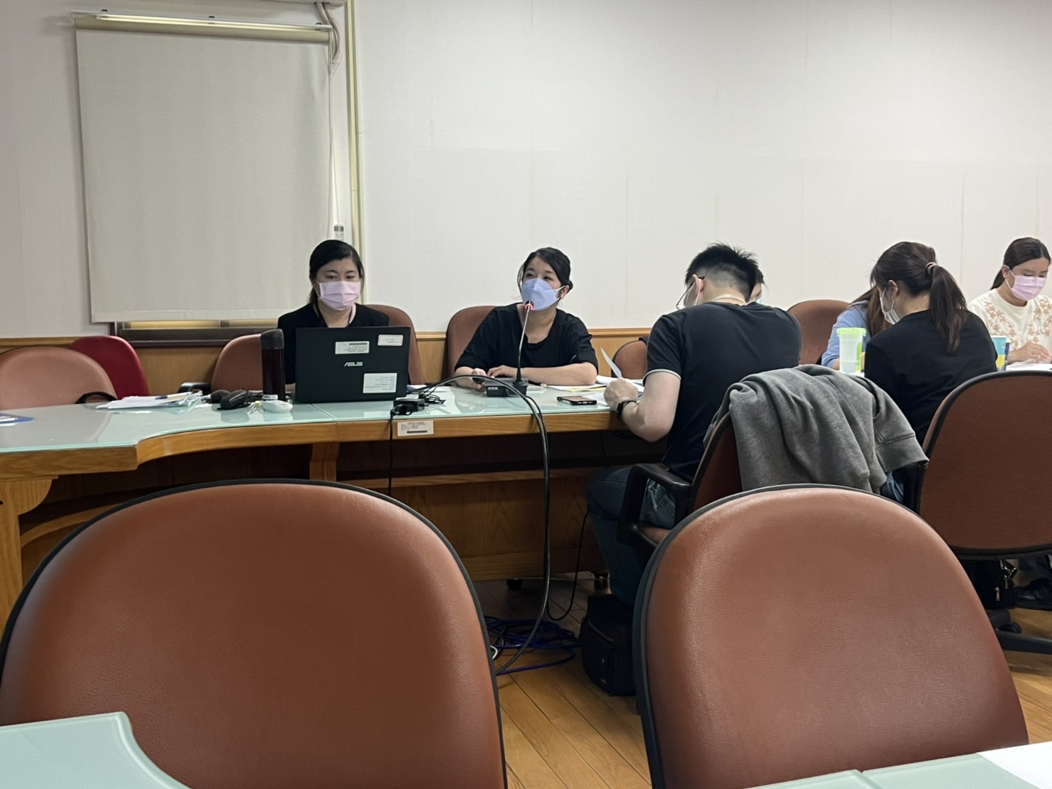 中國醫藥大學附設北港分院個管師韻婷業務報告說明