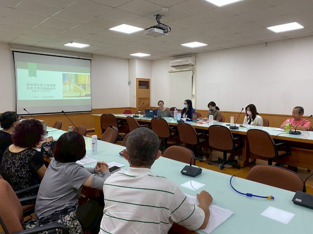 1140916個案研討之廖怡婷督導針對案例進行討論